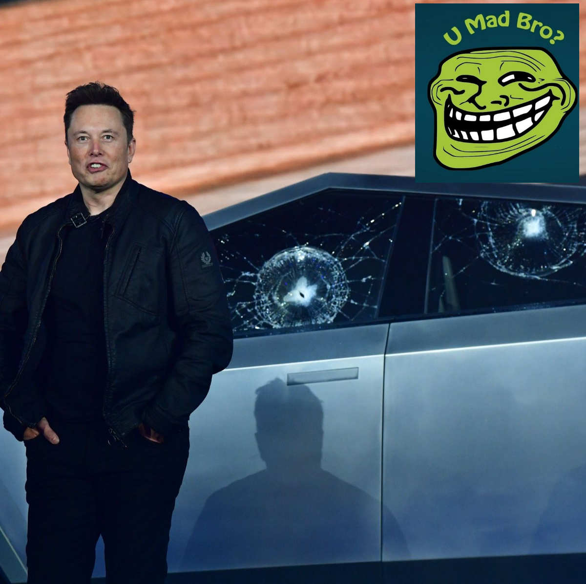 Elon Musk u mad bro Blank Meme Template