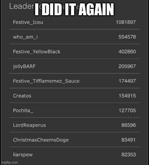 Just got into the Leaderboards Again | I DID IT AGAIN | image tagged in justacheemsdoge,memes,imgflip | made w/ Imgflip meme maker