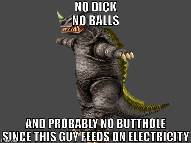 Neronga T Pose | NO DICK
NO BALLS; AND PROBABLY NO BUTTHOLE SINCE THIS GUY FEEDS ON ELECTRICITY | image tagged in neronga t pose | made w/ Imgflip meme maker