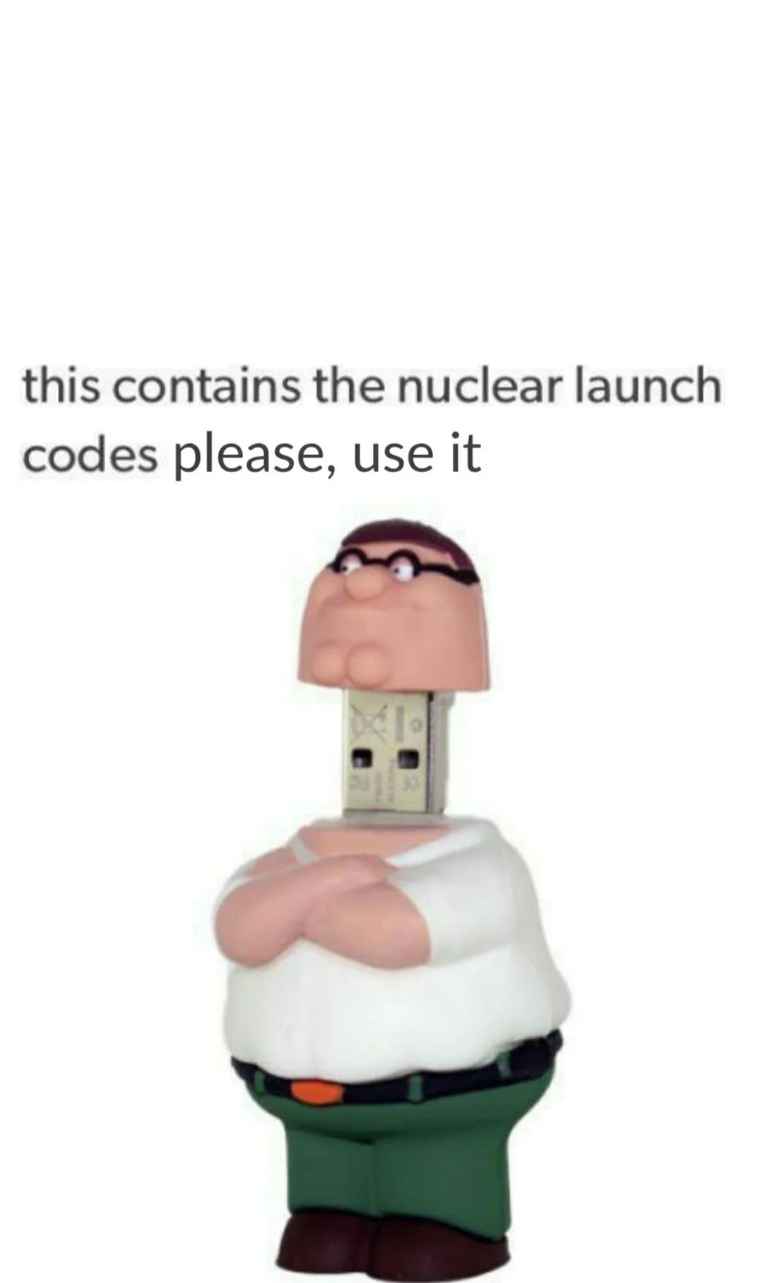 High Quality Nuclear Launch Codes Blank Meme Template