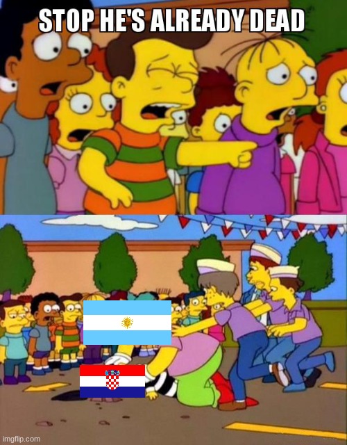 World cup | image tagged in stop he's already dead | made w/ Imgflip meme maker