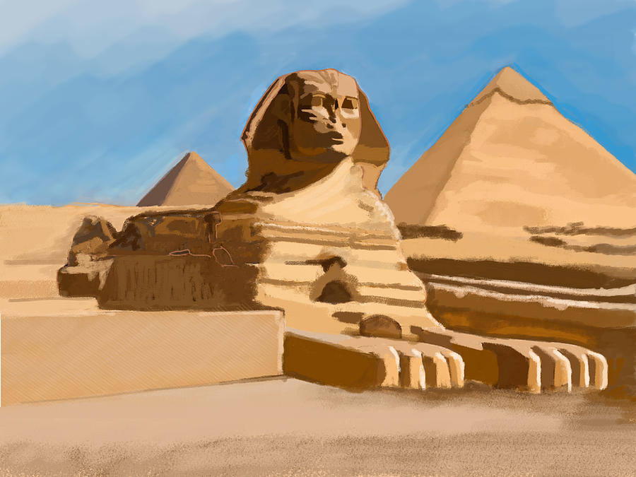 High Quality Sphinx Riddles Blank Meme Template