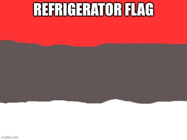 REFRIGERATOR FLAG | made w/ Imgflip meme maker