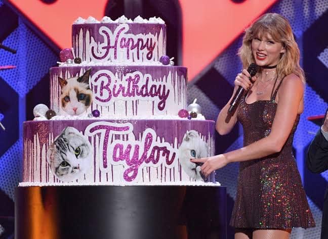 Happy birthday Taylor Swift Blank Meme Template