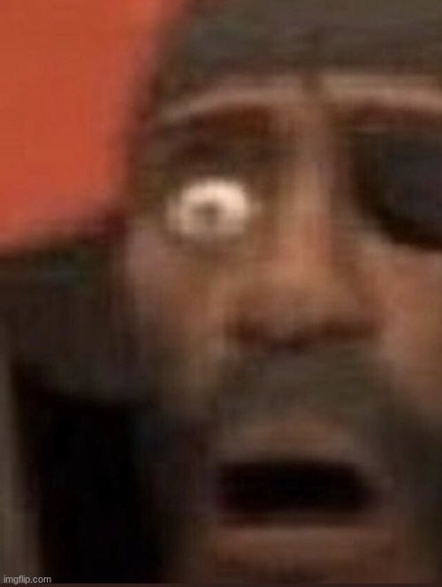 Demoman surprised | made w/ Imgflip meme maker