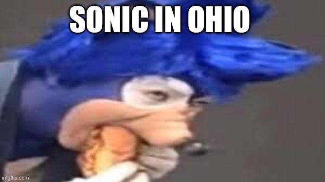 SONIC IN OHIO | made w/ Imgflip meme maker