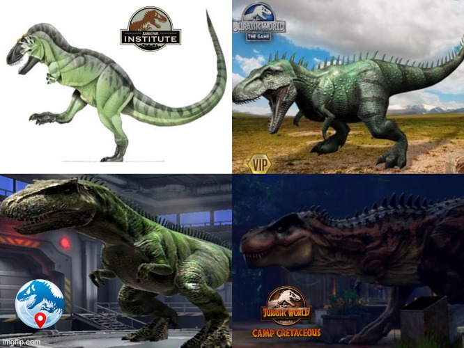 Which Tarbo do you like from JP/W | image tagged in jurassic park,jurassic world,dinosaur,tarbosaurus | made w/ Imgflip meme maker