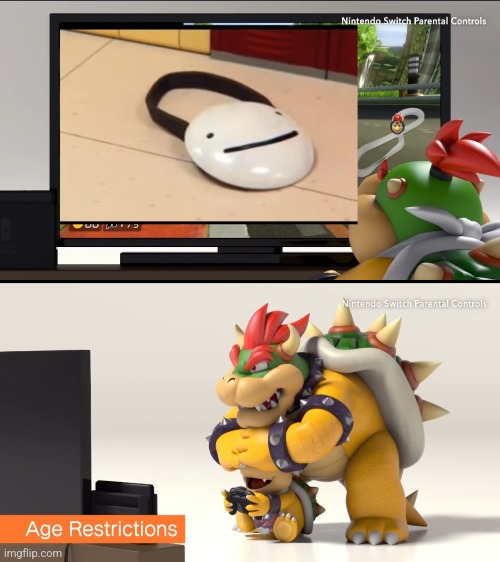 Bowser Is A Good Father | image tagged in bowser,nintendo,dream | made w/ Imgflip meme maker