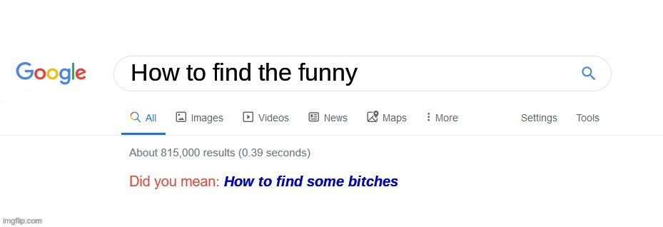 Man that hurts | How to find the funny; How to find some bitches | image tagged in did you mean | made w/ Imgflip meme maker