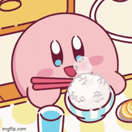Kirby when you get food - Imgflip
