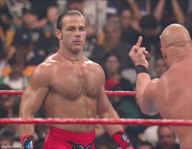 HBK And Austin Flip Off | image tagged in hbk and austin flip off | made w/ Imgflip meme maker