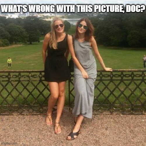 What's wrong with this picture, doc? | WHAT'S WRONG WITH THIS PICTURE, DOC? | image tagged in what's wrong with this picture doc jpp | made w/ Imgflip meme maker