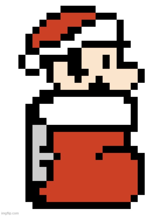 Mario stocking | image tagged in mario stocking | made w/ Imgflip meme maker