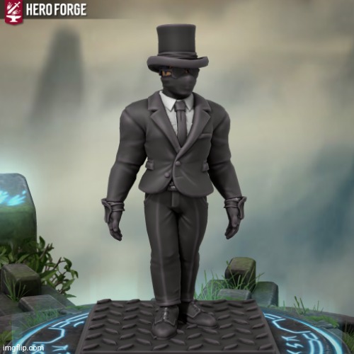 Created Something On Hero Forge | image tagged in hero forge | made w/ Imgflip meme maker