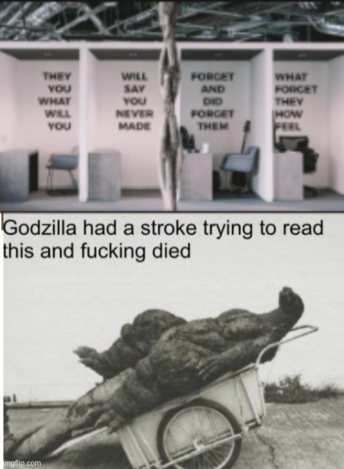 image tagged in godzilla | made w/ Imgflip meme maker