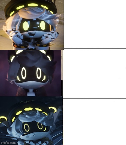 High Quality N's fright level Blank Meme Template