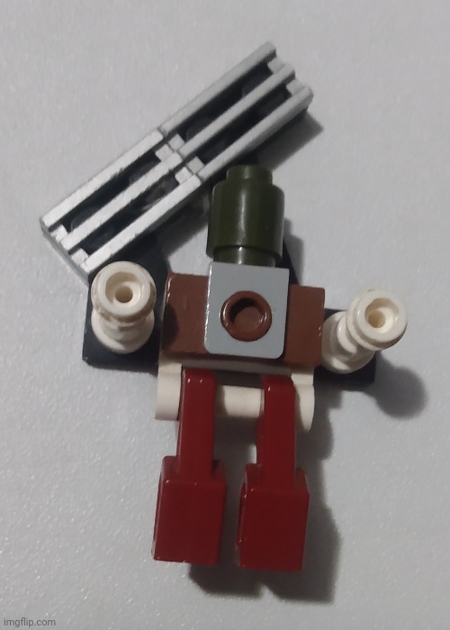 Destructo-Bot 1.0 | image tagged in the lego warriors,characters | made w/ Imgflip meme maker
