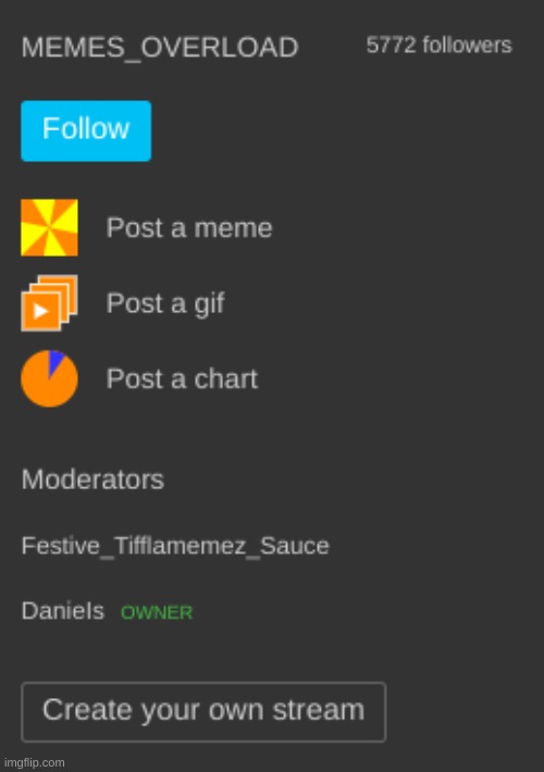 dead stream | made w/ Imgflip meme maker