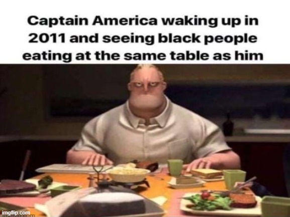 Credit to AndyDandy | image tagged in mr incredible mad,mr incredible,captain america | made w/ Imgflip meme maker