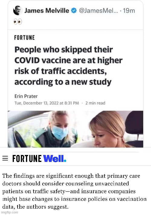 Saw this, and checked it out. My God Trudeau will love this tactic | image tagged in politics,covid-19,vaccines,american politics | made w/ Imgflip meme maker