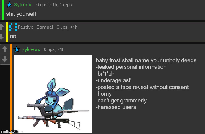 i hate him smh - Imgflip