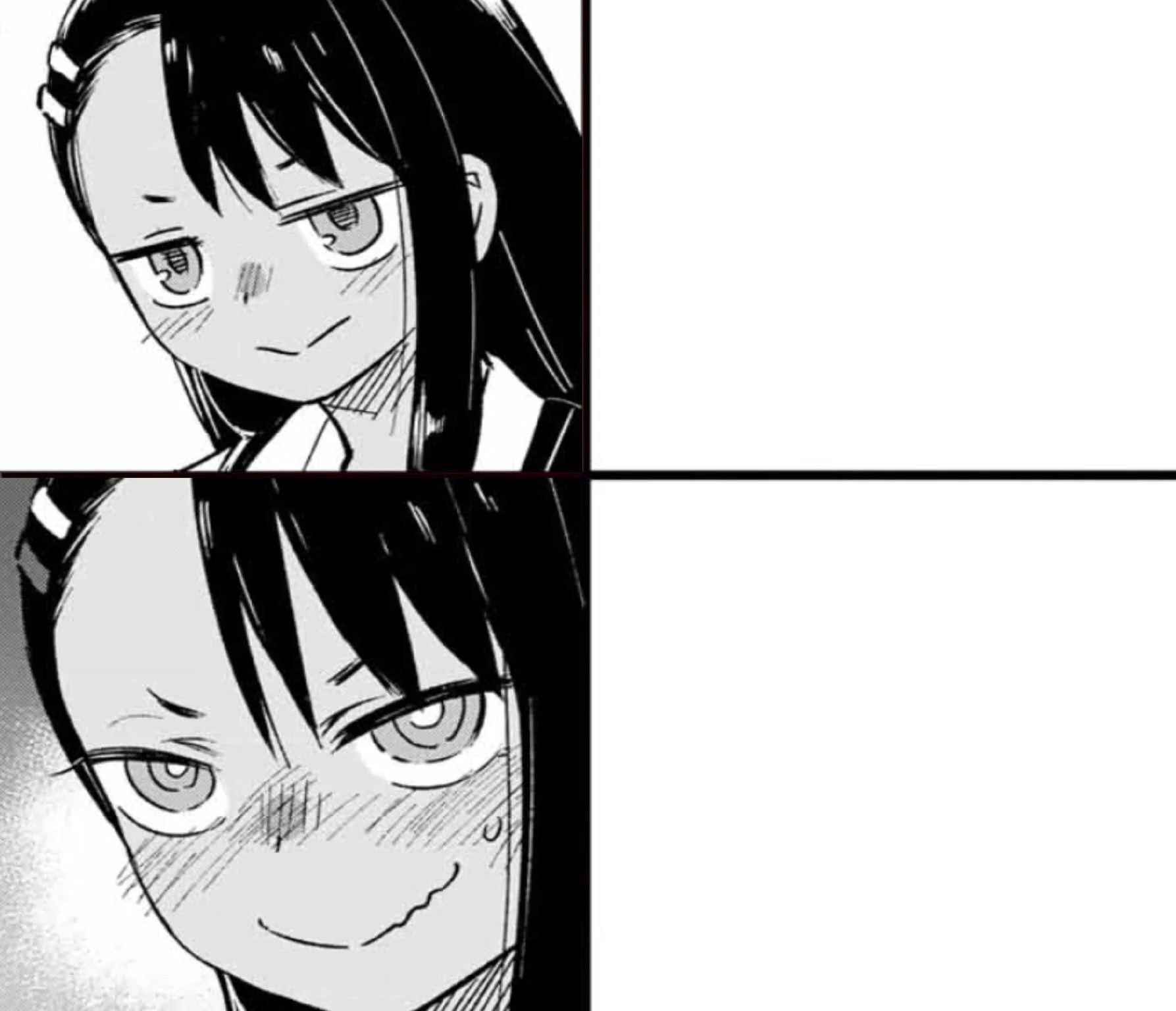 miss nagatoro squirting Blank Meme Template