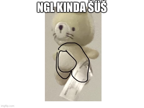 NGL Kinda sus | NGL KINDA ŠÜŠ | made w/ Imgflip meme maker