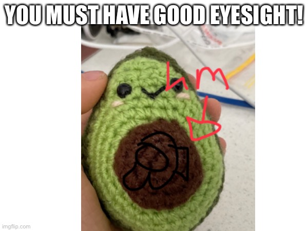 YOU MUST HAVE GOOD EYESIGHT! | made w/ Imgflip meme maker