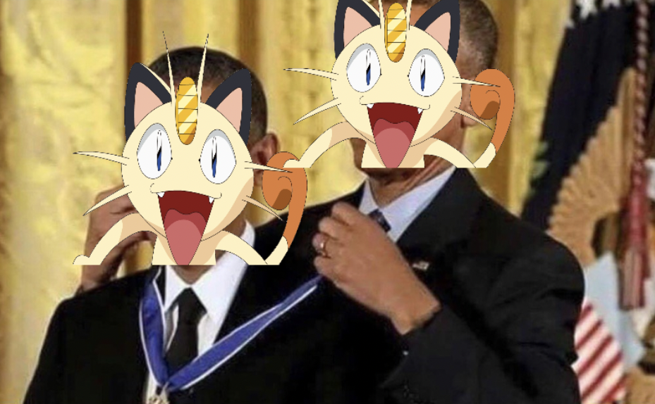 Meowth Medal Blank Meme Template