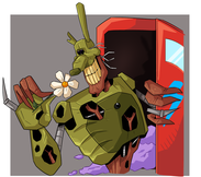 burntrap smells the flowers Blank Meme Template