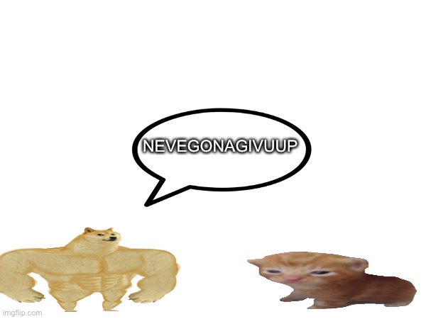 NEVEGONAGIVUUP | image tagged in misheard lyrics,never gonna give you up,rickroll | made w/ Imgflip meme maker