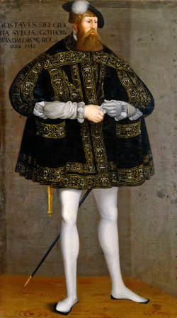 Gustav Vasa Swedish King (1629) Blank Meme Template