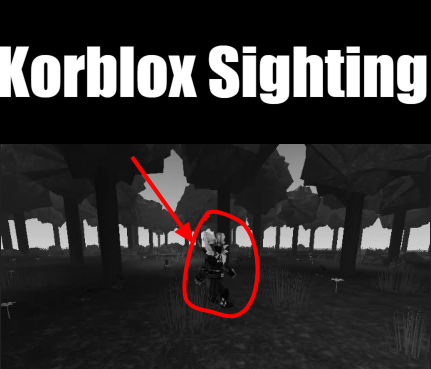Korblox Sighting Blank Meme Template