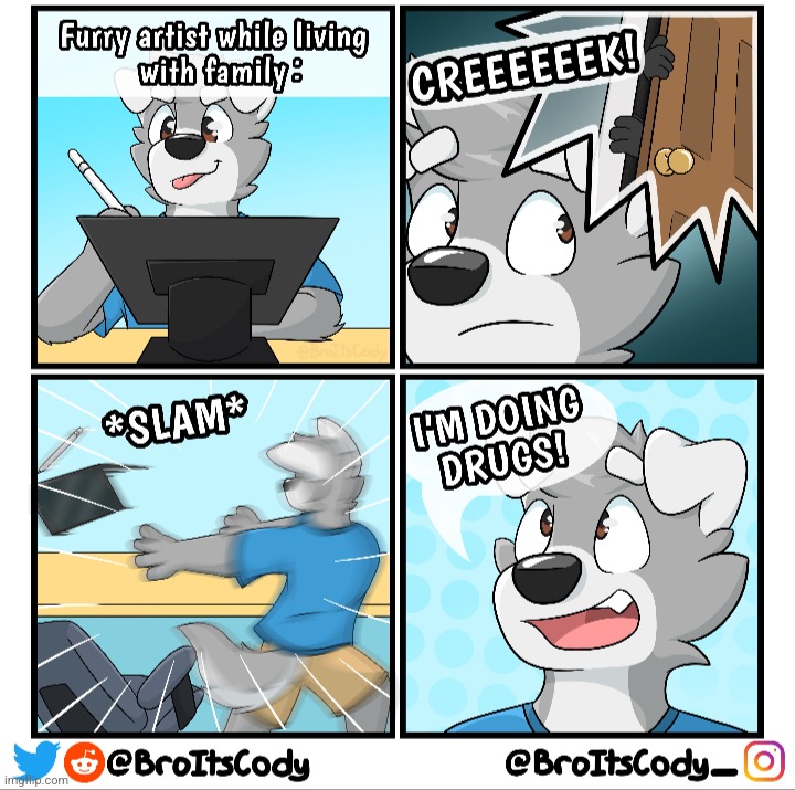 fr... (by Broitscody) | image tagged in furry,comics | made w/ Imgflip meme maker