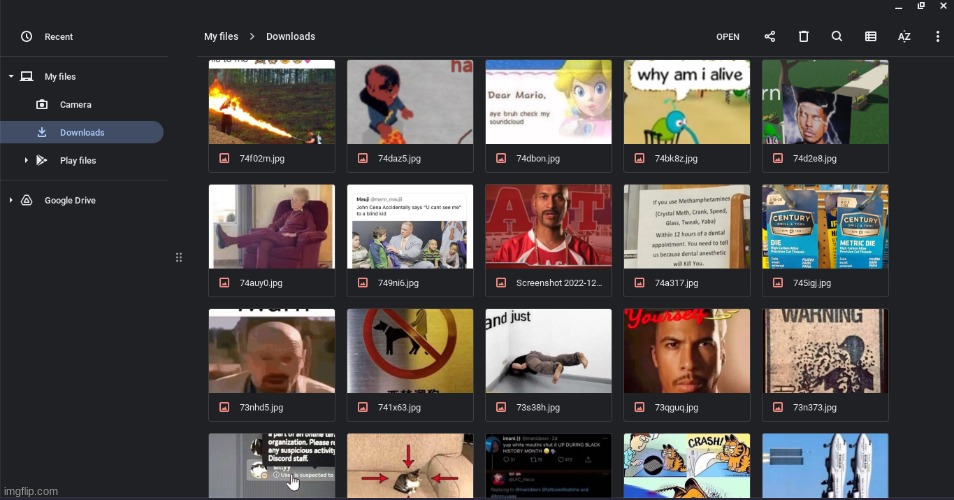 files reveal | made w/ Imgflip meme maker