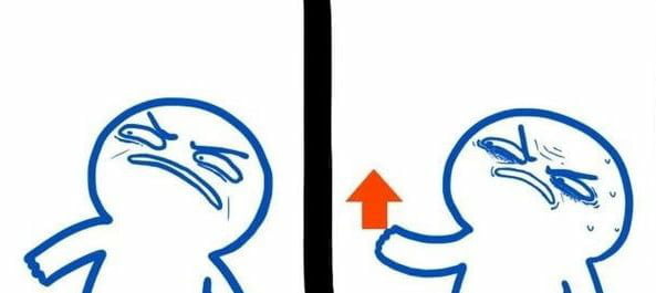 angry upvote Blank Meme Template