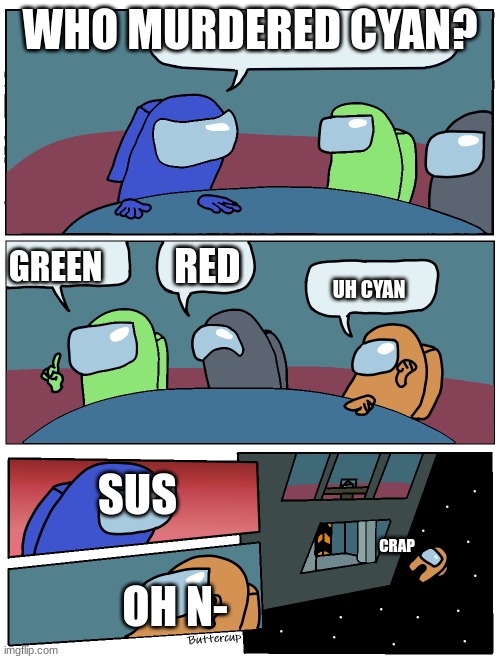 Among Us Table Meeting Imgflip