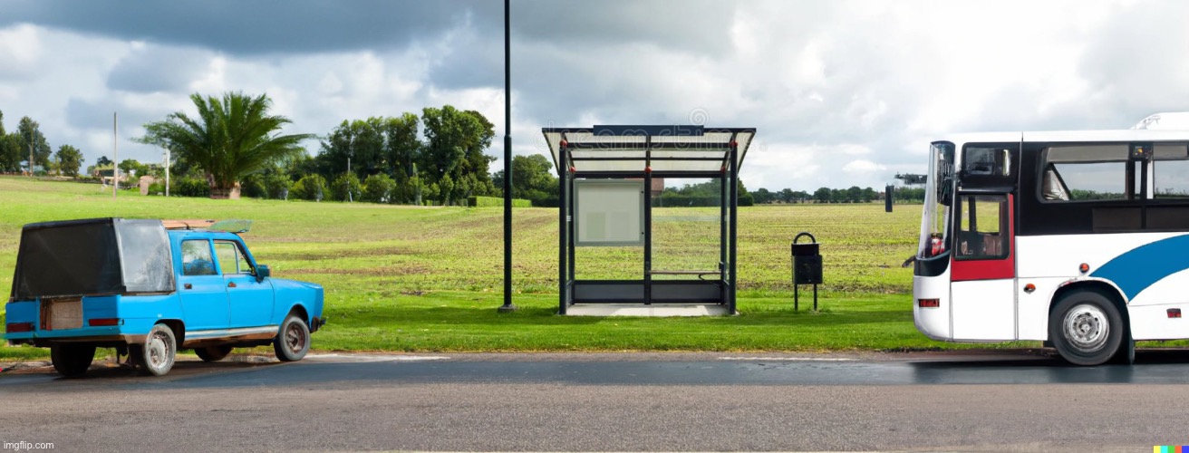 Bus-stop | image tagged in memes | made w/ Imgflip meme maker