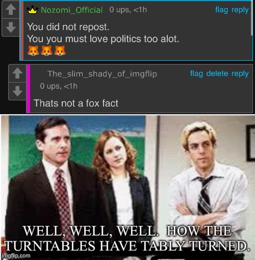 Gotem | image tagged in well well well how the turntables have tably turned | made w/ Imgflip meme maker