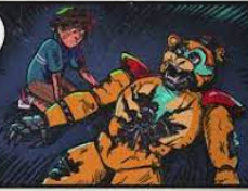 Glamrock freddy dies Blank Meme Template