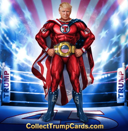 Trump Card $99 Superhero  JPP Blank Meme Template