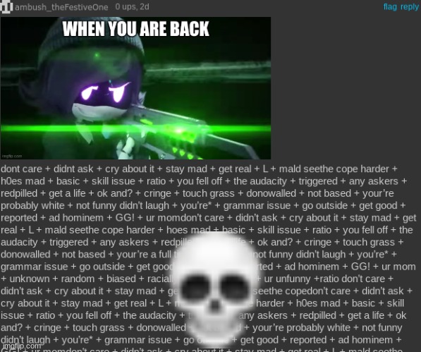 made w/ Imgflip meme maker