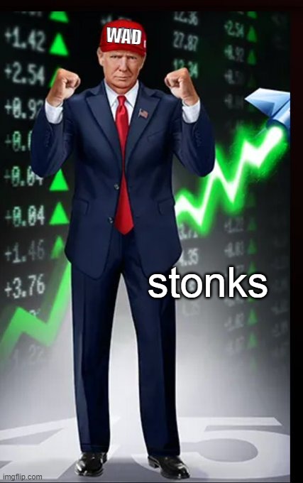 stonks | WAD; stonks | image tagged in meatwad | made w/ Imgflip meme maker