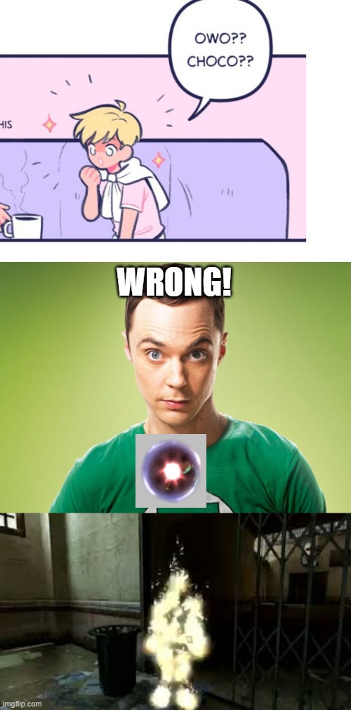 Combine Ball | WRONG! | image tagged in sheldon cooper,combine,half life 2,half lfie | made w/ Imgflip meme maker