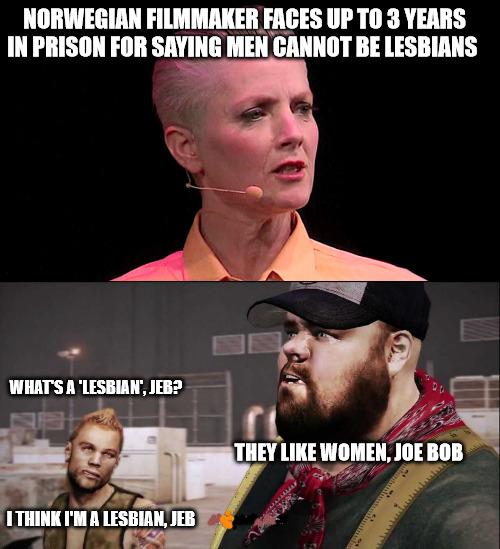 Liberal Lesbian Blank Meme Template