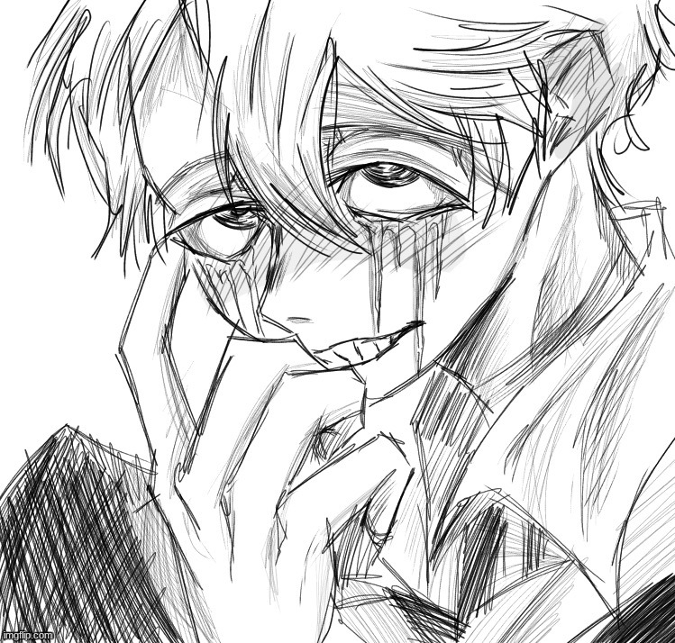 reposting drawing i did while i was like half drunk | made w/ Imgflip meme maker