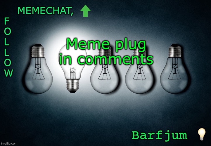 Pls check it out | Meme plug in comments | image tagged in premium announcement | made w/ Imgflip meme maker