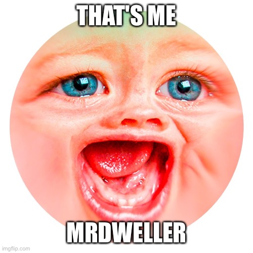This is me | THAT'S ME; MRDWELLER | image tagged in mrdweller | made w/ Imgflip meme maker