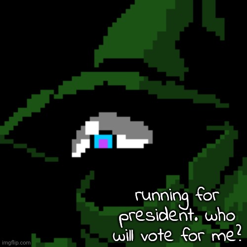 running for president. who will vote for me? | image tagged in beloved | made w/ Imgflip meme maker