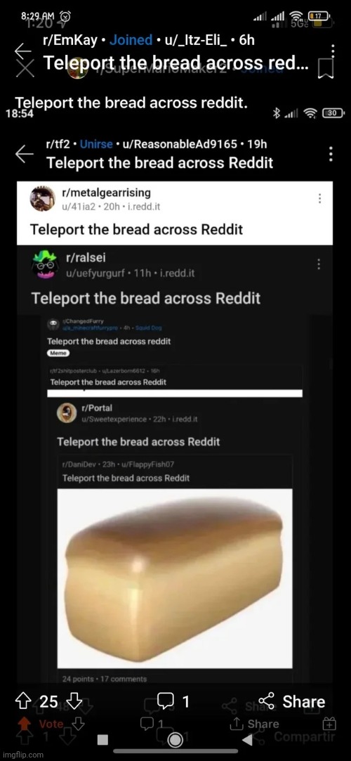Teleport the bread across imgflip | image tagged in bread,teleport | made w/ Imgflip meme maker